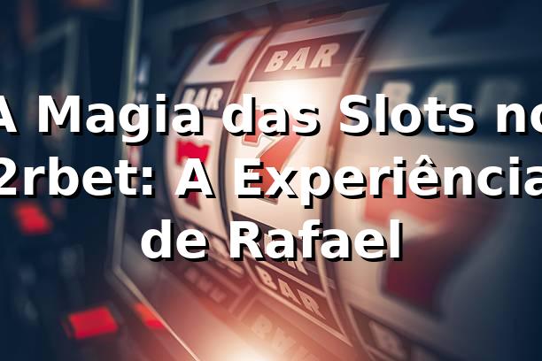 A Magia das Slots no 2rbet: A Experiência de Rafael 🎰
